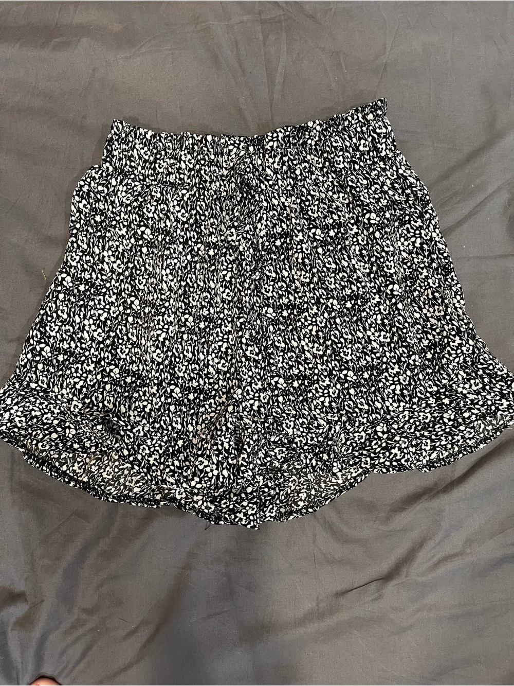BTFBM Women’s Black & White Shorts, Small